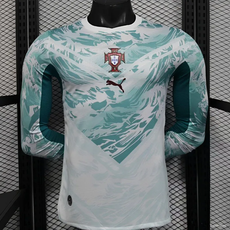 Camiseta Portugal 2026 VISITANTE MANGA LARGA VERSION JUGADOR